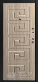 Дверь с МДФ накладками (бежевая, лиственница) с отделкой МДФ ПВХ - фото №2