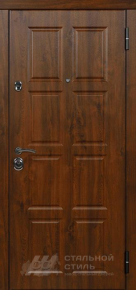 Уличная дверь с МДФ панелями УЛ №29 с отделкой МДФ ПВХ - фото
